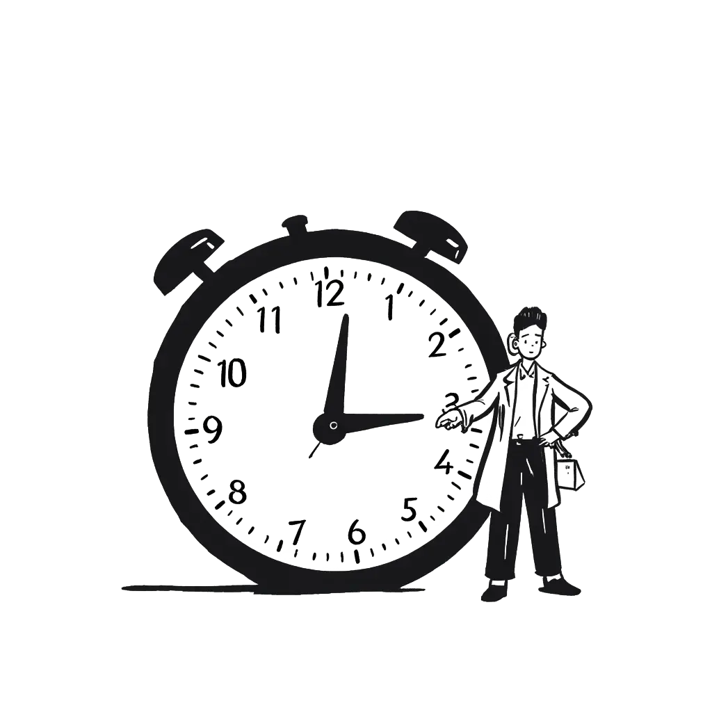 Illustration af tidsbegrænsninger